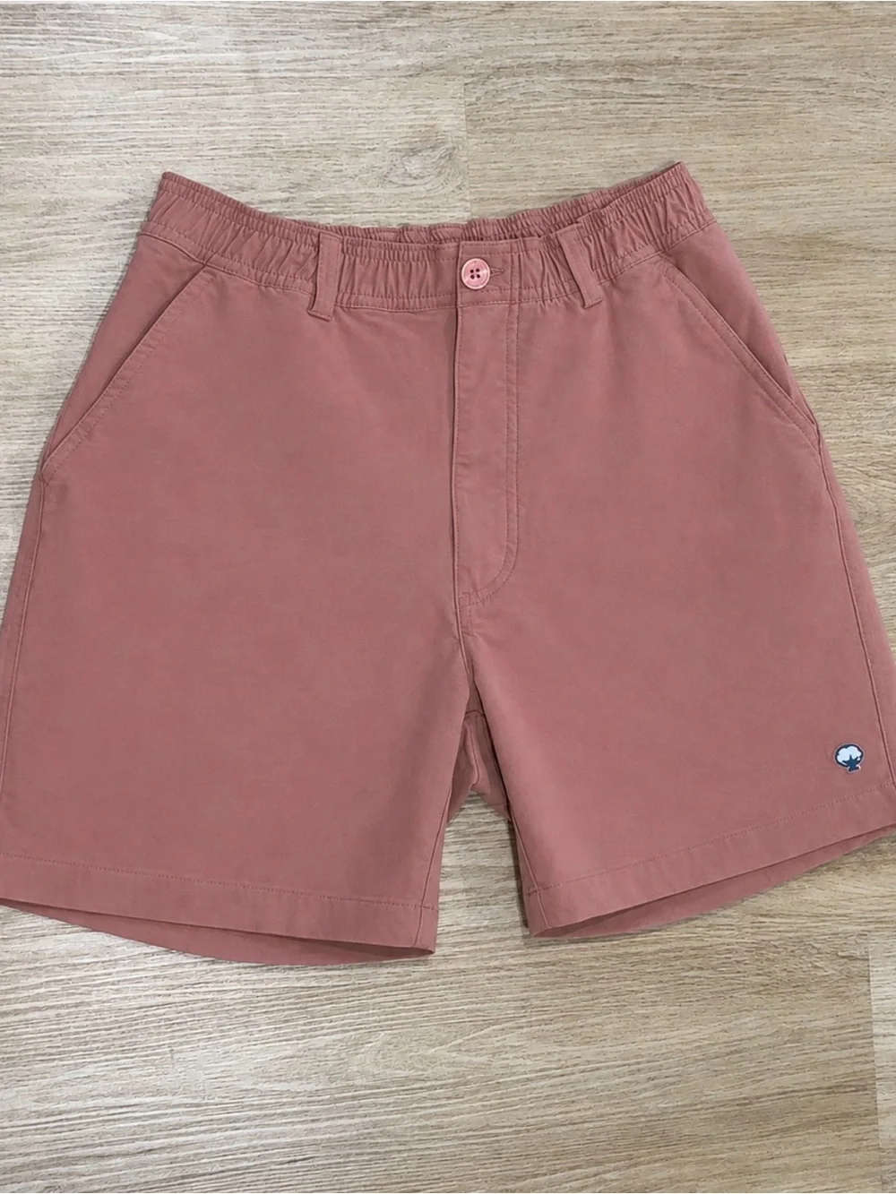 Simply Southern Men's Rosewood Elastic Waist Shorts